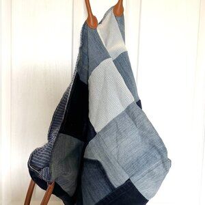 Allred Farms Love The Land Denim Patchwork Bag